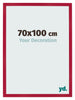 Bilderrahmen 70x100cm Rot MDF Bologna Vorne Messe | Yourdecoration.at