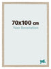 Bilderrahmen 70x100cm Sonoma Eiche MDF Bologna Vorne Messe | Yourdecoration.at