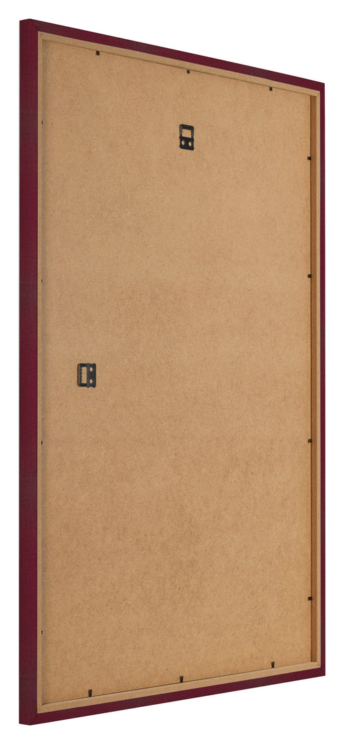 Bilderrahmen 70x100cm Weinrot Gewischt MDF Bologna Ruckseite Schrag | Yourdecoration.at