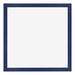 Bilderrahmen 70x70cm Dunkelblau Gewischt MDF Bologna Vorne | Yourdecoration.at