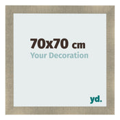 Bilderrahmen 70x70cm Gold Vintage MDF Pisa Vorne Messe | Yourdecoration.at