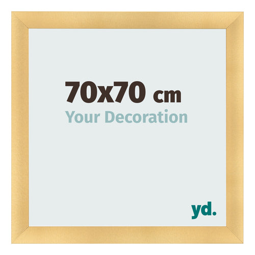 Bilderrahmen 70x70cm Gold Vintage MDF Pisa Vorne Messe | Yourdecoration.at