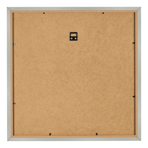 Bilderrahmen 70x70cm Silber Matt MDF Bologna Ruckseite | Yourdecoration.at