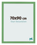 Bilderrahmen 70x90 cm Grun MDF Bologna Vorne Messe | Yourdecoration.at