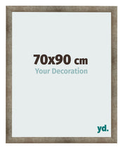 Bilderrahmen 70x90 cm Metall Vintage MDF Bologna Vorne Messe | Yourdecoration.at