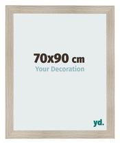 Bilderrahmen 70x90cm Eiche Rustikal MDF Pisa Vorne Messe | Yourdecoration.at