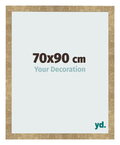 Bilderrahmen 70x90cm Gold Antik MDF Bologna Vorne Messe | Yourdecoration.at