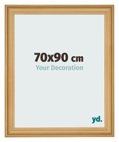 Bilderrahmen 70x90cm Kiefer Gemasert MDF Lazio Vorne Messe | Yourdecoration.at