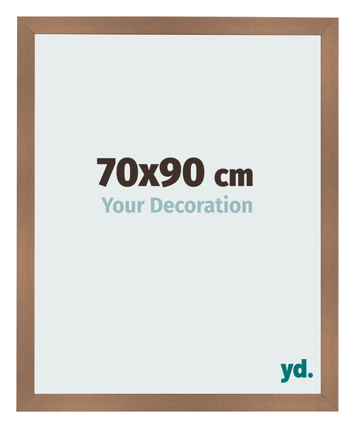 Bilderrahmen 70x90cm Kupfer Dekor MDF Bologna Vorne Messe | Yourdecoration.at