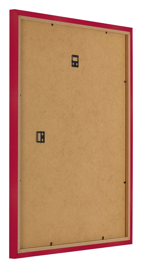 Bilderrahmen 70x90cm Rot MDF Bologna Ruckseite Schrag | Yourdecoration.at