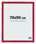 Bilderrahmen 70x90cm Rot MDF Bologna Vorne Messe | Yourdecoration.at