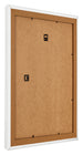 Bilderrahmen 70x90cm Weiss Gewischt MDF Lazio Ruckseite Schrag | Yourdecoration.at