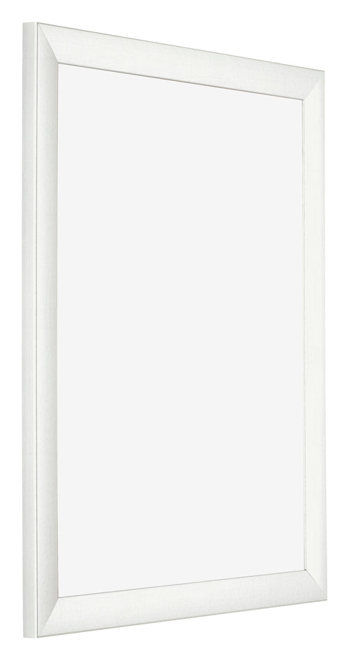 Bilderrahmen 70x90cm Weiß Vintage MDF Pisa Vorne Schrag | Yourdecoration.at