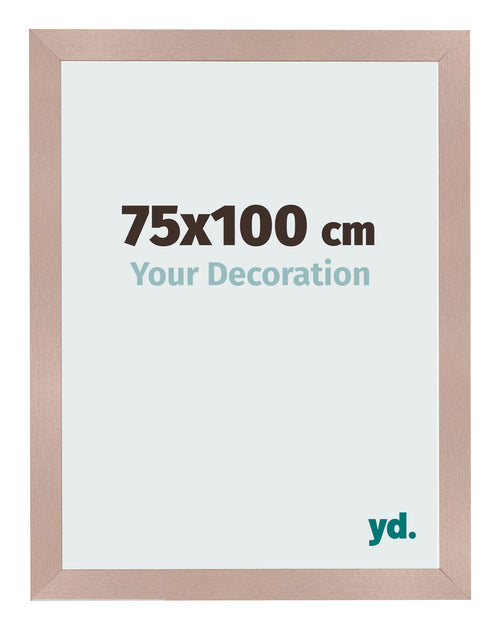 Bilderrahmen 75x100 cm Altrosa MDF Bologna Vorne Messe | Yourdecoration.at