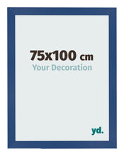 Bilderrahmen 75x100 cm Dunkelblau MDF Bologna Vorne Messe | Yourdecoration.at