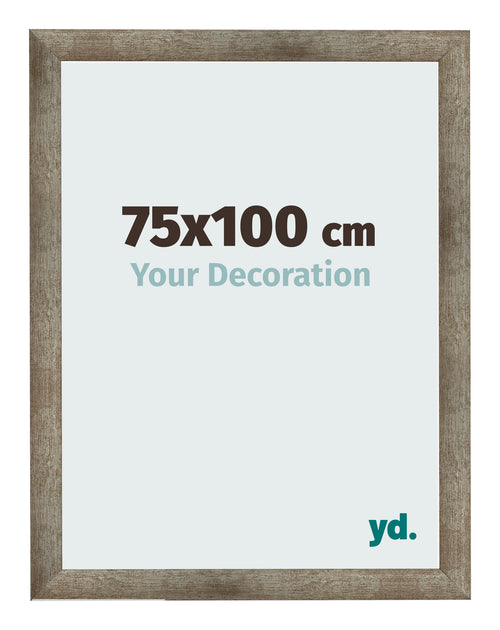 Bilderrahmen 75x100 cm Metall Vintage MDF Bologna Vorne Messe | Yourdecoration.at