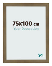 Bilderrahmen 75x100cm Bronze Dekor MDF Bologna Vorne Messe | Yourdecoration.at