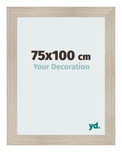 Bilderrahmen 75x100cm Eiche Rustikal MDF Pisa Vorne Messe | Yourdecoration.at
