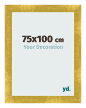 Bilderrahmen 75x100cm Gold Vintage MDF Pisa Vorne Messe | Yourdecoration.at
