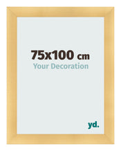 Bilderrahmen 75x100cm Gold Vintage MDF Pisa Vorne Messe | Yourdecoration.at
