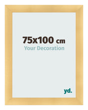 Bilderrahmen 75x100cm Gold Vintage MDF Pisa Vorne Messe | Yourdecoration.at