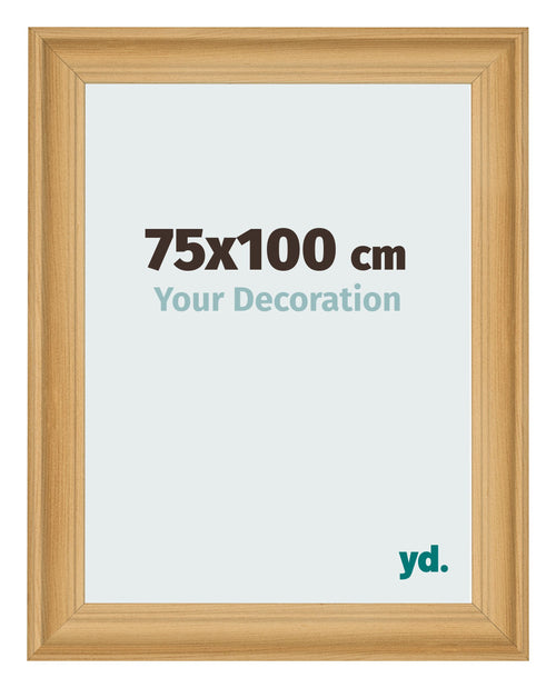 Bilderrahmen 75x100cm Kiefer Gemasert MDF Lazio Vorne Messe | Yourdecoration.at