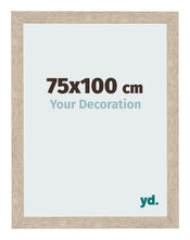 Bilderrahmen 75x100cm Sonoma Eiche MDF Bologna Vorne Messe | Yourdecoration.at