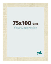 Bilderrahmen 75x100cm Sonoma Eiche MDF Pisa Vorne Messe | Yourdecoration.at