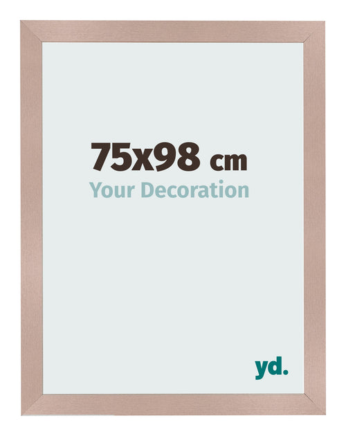 Bilderrahmen 75x98 cm Altrosa MDF Bologna Vorne Messe | Yourdecoration.at