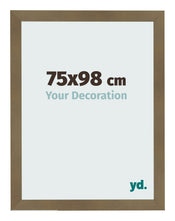 Bilderrahmen 75x98cm Bronze Dekor MDF Bologna Vorne Messe | Yourdecoration.at