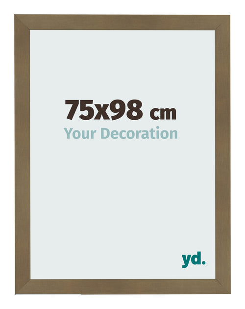 Bilderrahmen 75x98cm Bronze Dekor MDF Bologna Vorne Messe | Yourdecoration.at