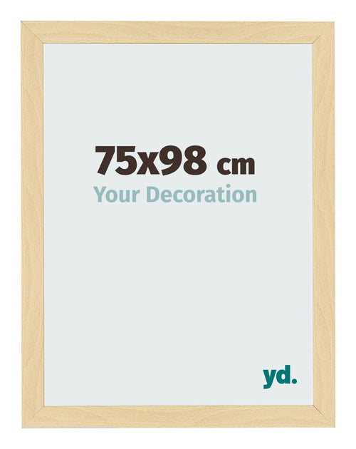 Bilderrahmen 75x98cm Buche Dekor MDF Bologna Vorne Messe | Yourdecoration.at