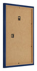 Bilderrahmen 75x98cm Dunkelblau Gewischt MDF Bologna Ruckseite Schrag | Yourdecoration.at