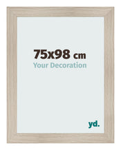 Bilderrahmen 75x98cm Eiche Rustikal MDF Pisa Vorne Messe | Yourdecoration.at