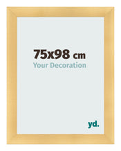 Bilderrahmen 75x98cm Gold Vintage MDF Pisa Vorne Messe | Yourdecoration.at