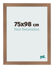 Bilderrahmen 75x98cm Kupfer Dekor MDF Bologna Vorne Messe | Yourdecoration.at