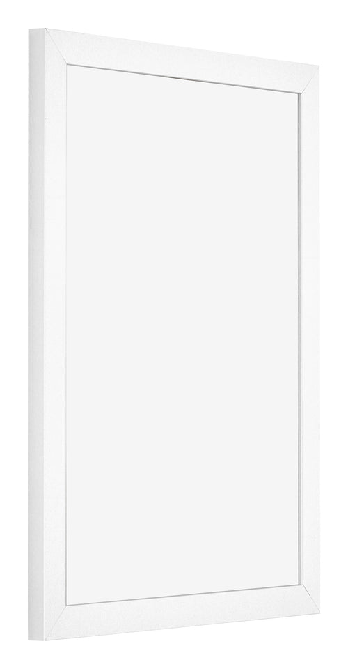 Bilderrahmen 75x98cm Weiss Matt MDF Bologna Vorne Schrag | Yourdecoration.at