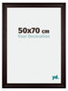 Birmingham Holz Bilderrahmen 50x70cm Braun Vorne Messe | Yourdecoration.at