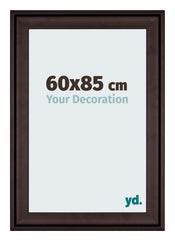 Birmingham Holz Bilderrahmen 60x85cm Braun Vorne Messe | Yourdecoration.at