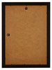 Birmingham Holz Bilderrahmen 67x98cm Schwarz Silber Poliert Ruckseite | Yourdecoration.at