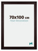 Birmingham Holz Bilderrahmen 70x100cm Braun Vorne Messe | Yourdecoration.at