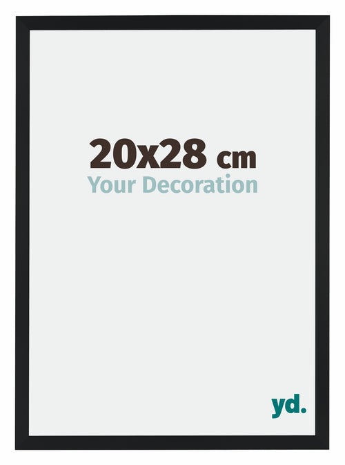 Catania MDF Bilderrahmen 20x28cm Schwarz Messe | Yourdecoration.at