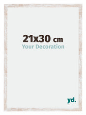 Catania MDF Bilderrahmen 21x30cm White Wash Messe | Yourdecoration.at