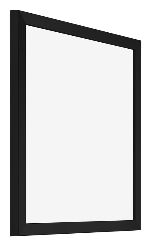 Catania MDF Bilderrahmen 25x25cm Schwarz Vorne Schrag | Yourdecoration.at