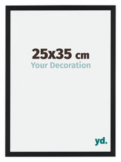 Catania MDF Bilderrahmen 25x35cm Schwarz Messe | Yourdecoration.at