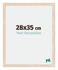 Catania MDF Bilderrahmen 28x35cm Eiche Messe | Yourdecoration.at