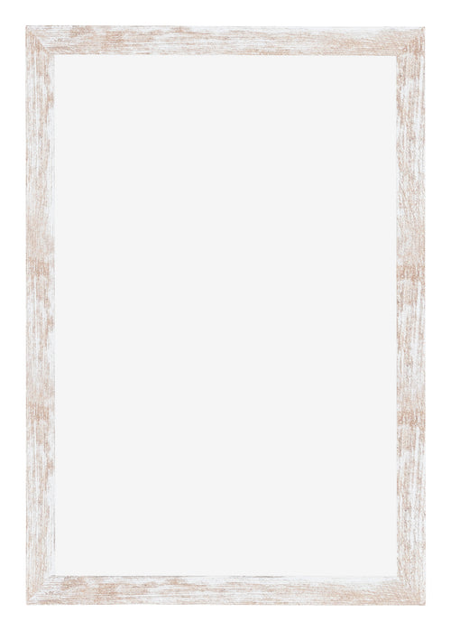 Catania MDF Bilderrahmen 30x45cm White Wash Vorne | Yourdecoration.at
