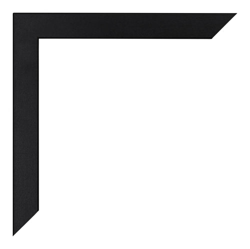 Catania MDF Bilderrahmen 35x50cm Schwarz Detail Ecke | Yourdecoration.at