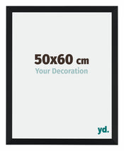 Catania MDF Bilderrahmen 50x60cm Schwarz Messe | Yourdecoration.at