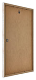 Catania MDF Bilderrahmen 50x70cm White Wash Ruckseite Schrag | Yourdecoration.at